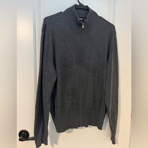 Hugo Boss men zip up sweater